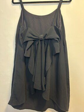 NWT Club Monaco Black Bow Dress Size 10